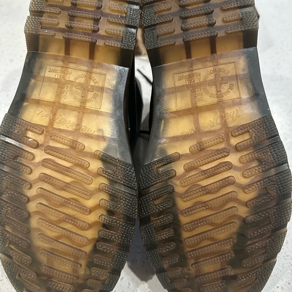 Dr. Martens Black Leather Boots - Picture 7 of 8